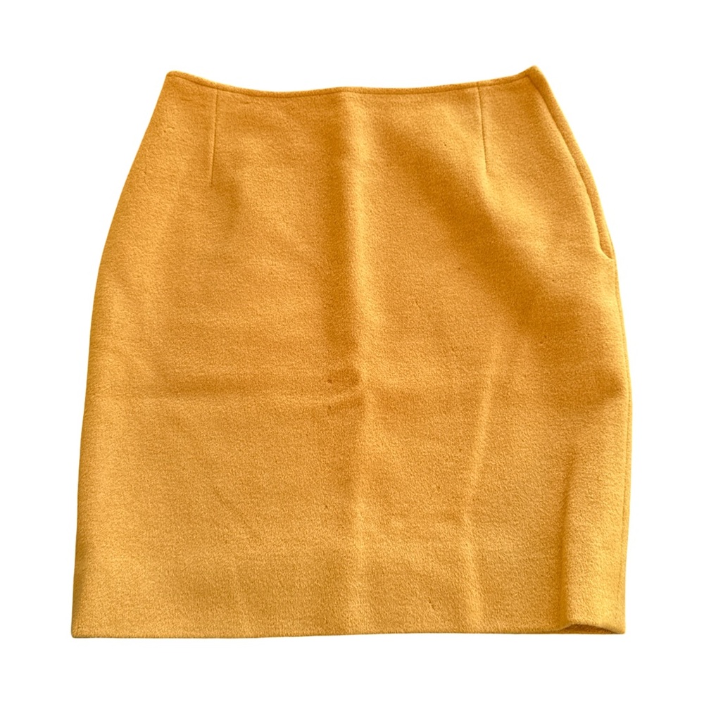 Rare Vintage French lined wool skirt